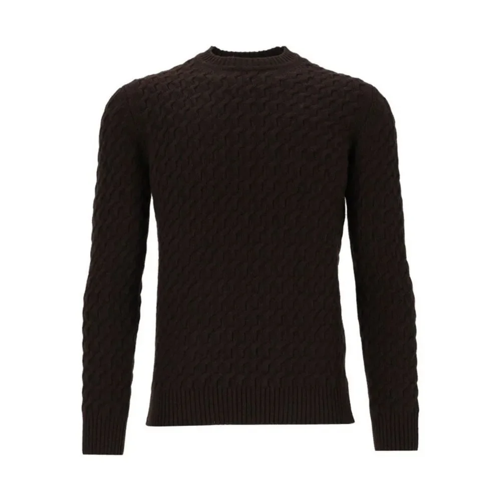 Al Duca D'aosta Men Cable Knit Sweater